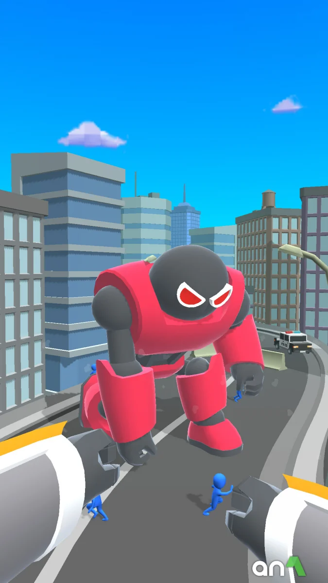 Mechangelion Mod APK ảnh chơi game 3