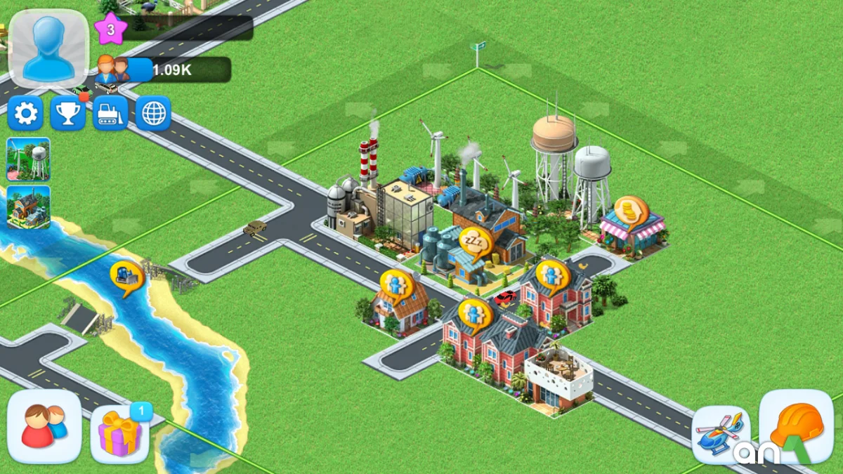 Megapolis Mod APK ảnh chơi game 1
