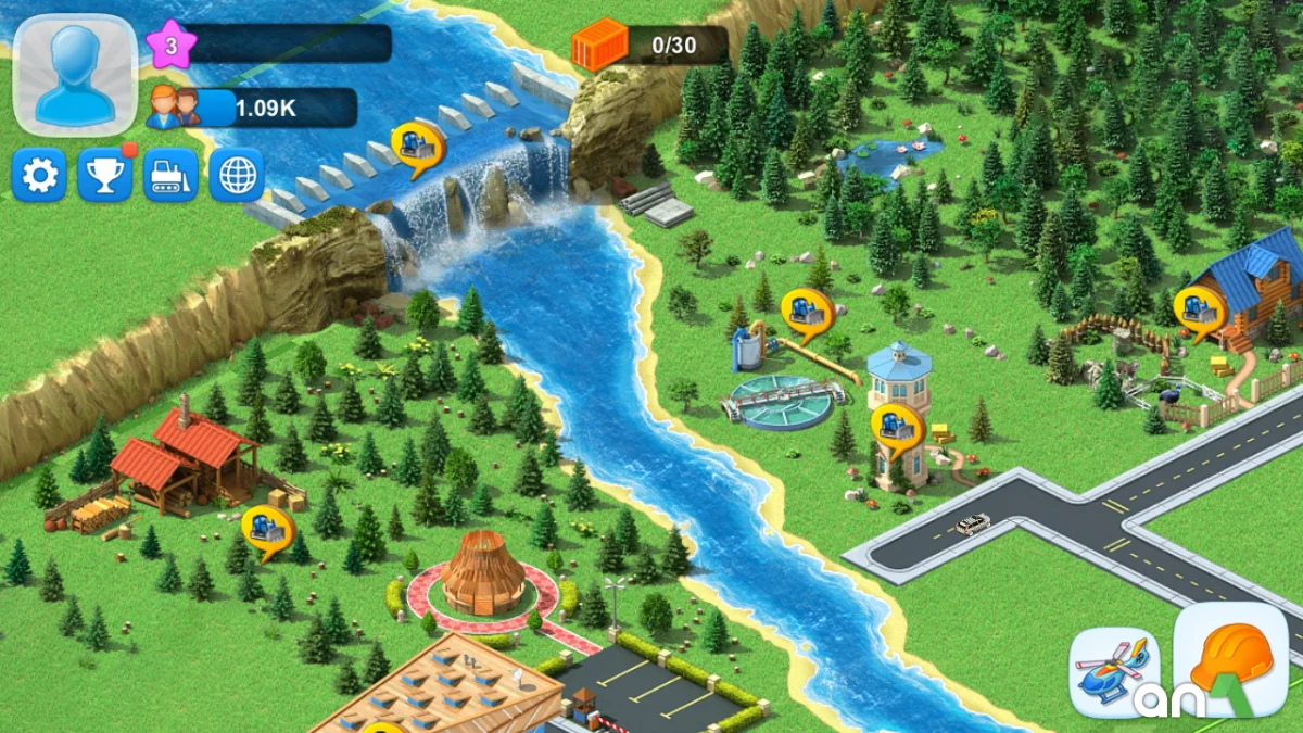 Megapolis Mod APK ảnh chơi game 2