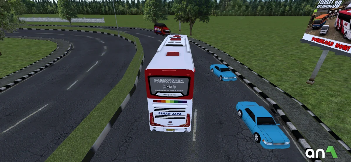 Mobile Bus Simulator Mod APK ảnh chơi game 1