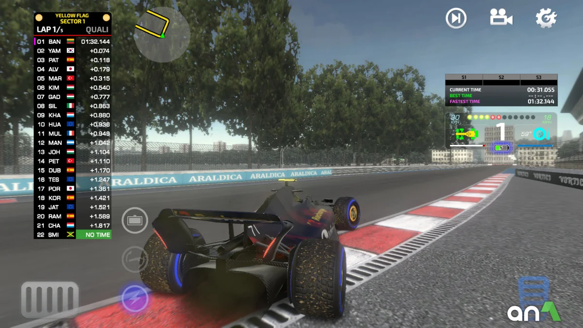 Monoposto Mod APK ảnh chơi game 4