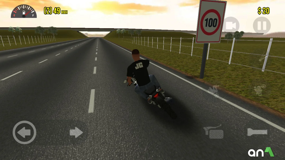 Moto Wheelie 3D Mod APK ảnh chơi game 2