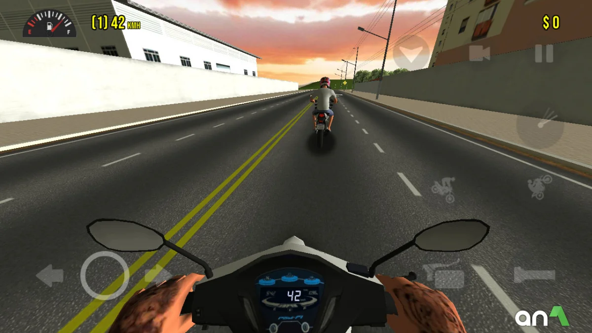 Moto Wheelie 3D Mod APK ảnh chơi game 4