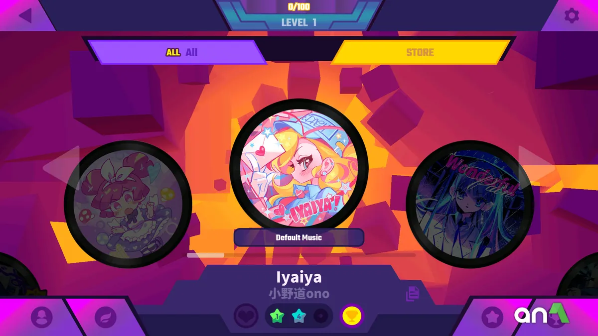 Muse Dash Mod APK ảnh chơi game 2