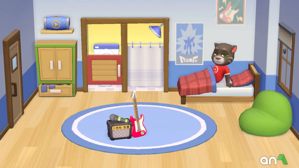 My Talking Tom Friends 2 Mod APK ảnh chơi game 1