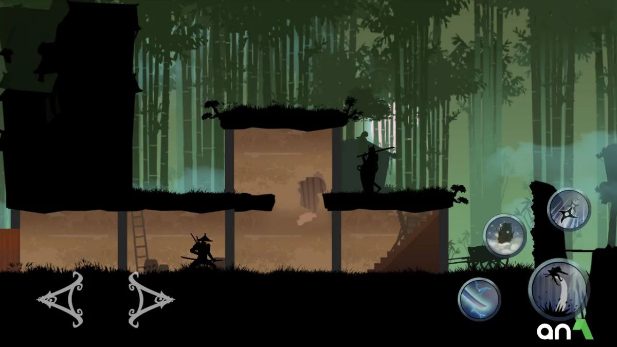 Ninja Arashi Mod APK ảnh chơi game 3