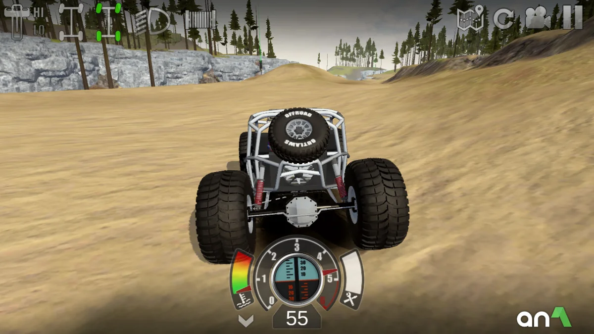 Offroad Outlaws Mod APK ảnh chơi game 1