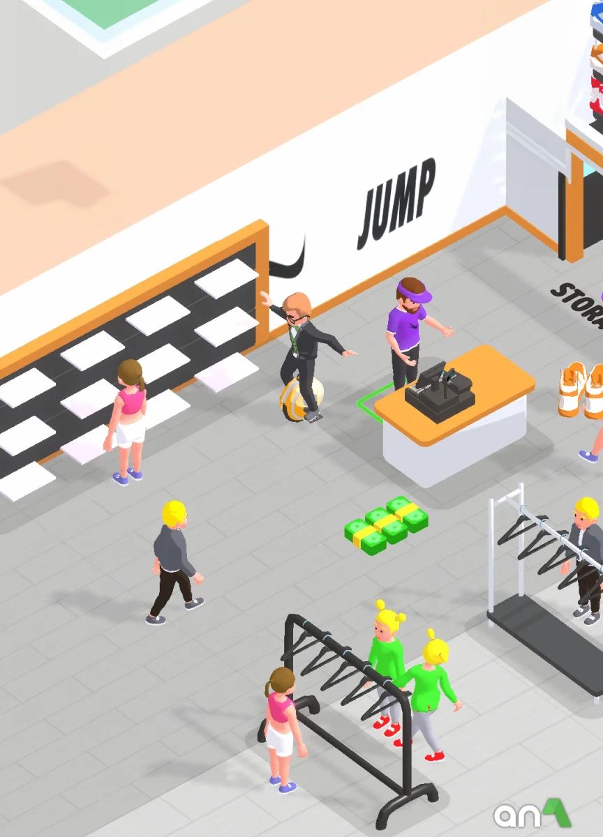 Outlets Rush Mod APK ảnh chơi game 2