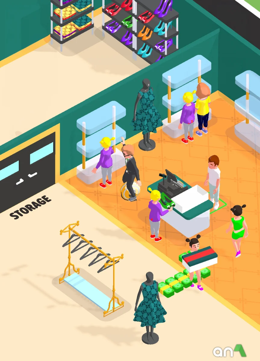 Outlets Rush Mod APK ảnh chơi game 6