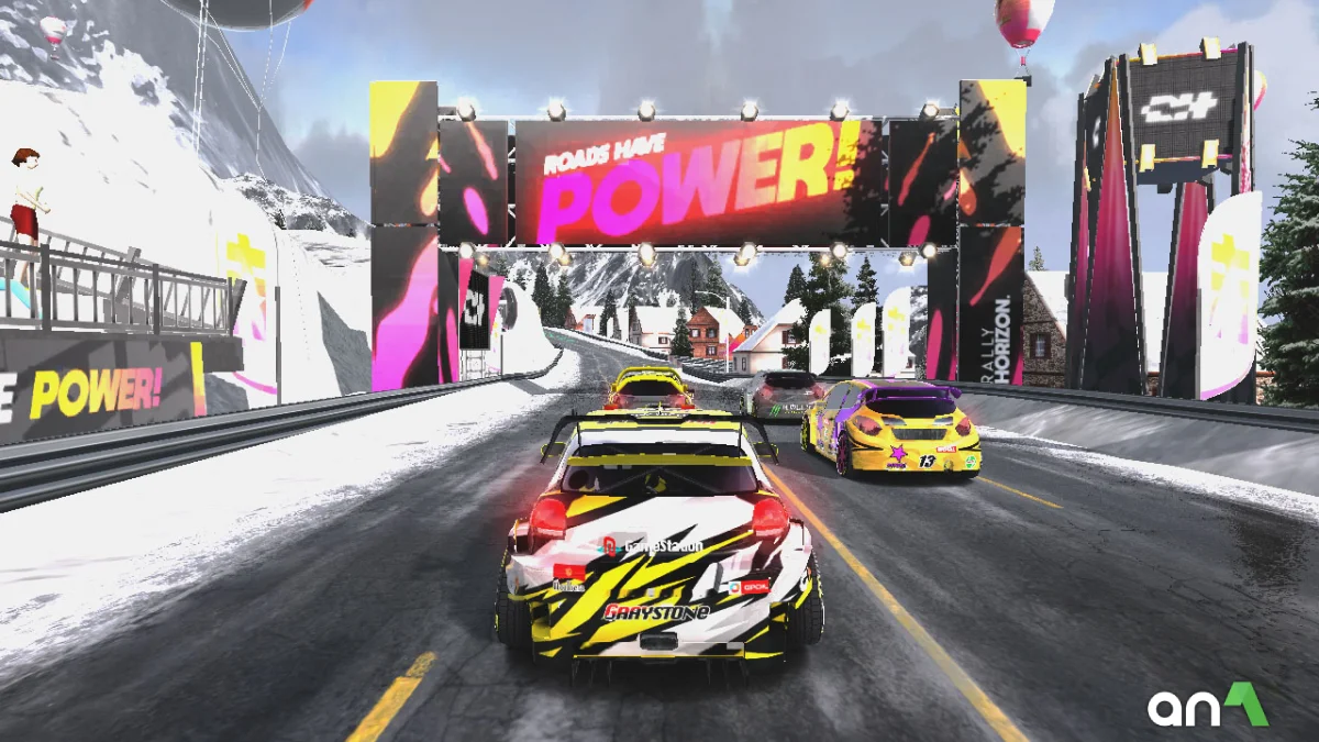 Rally Horizon Mod APK ảnh chơi game 1