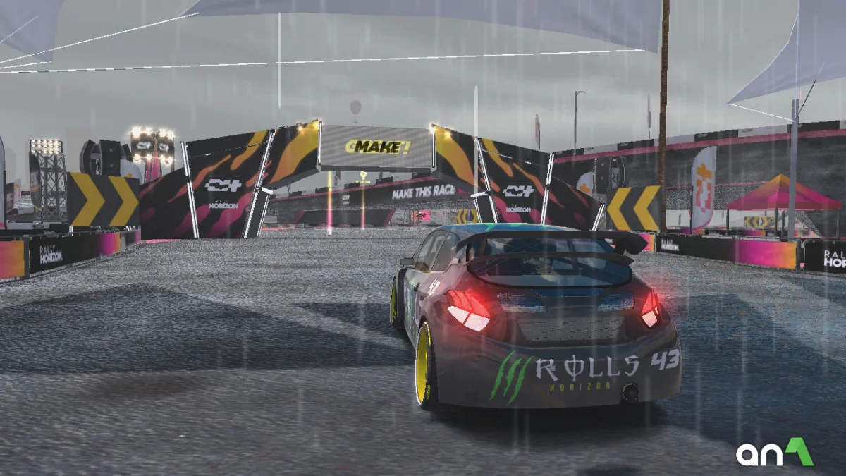 Rally Horizon Mod APK ảnh chơi game 3
