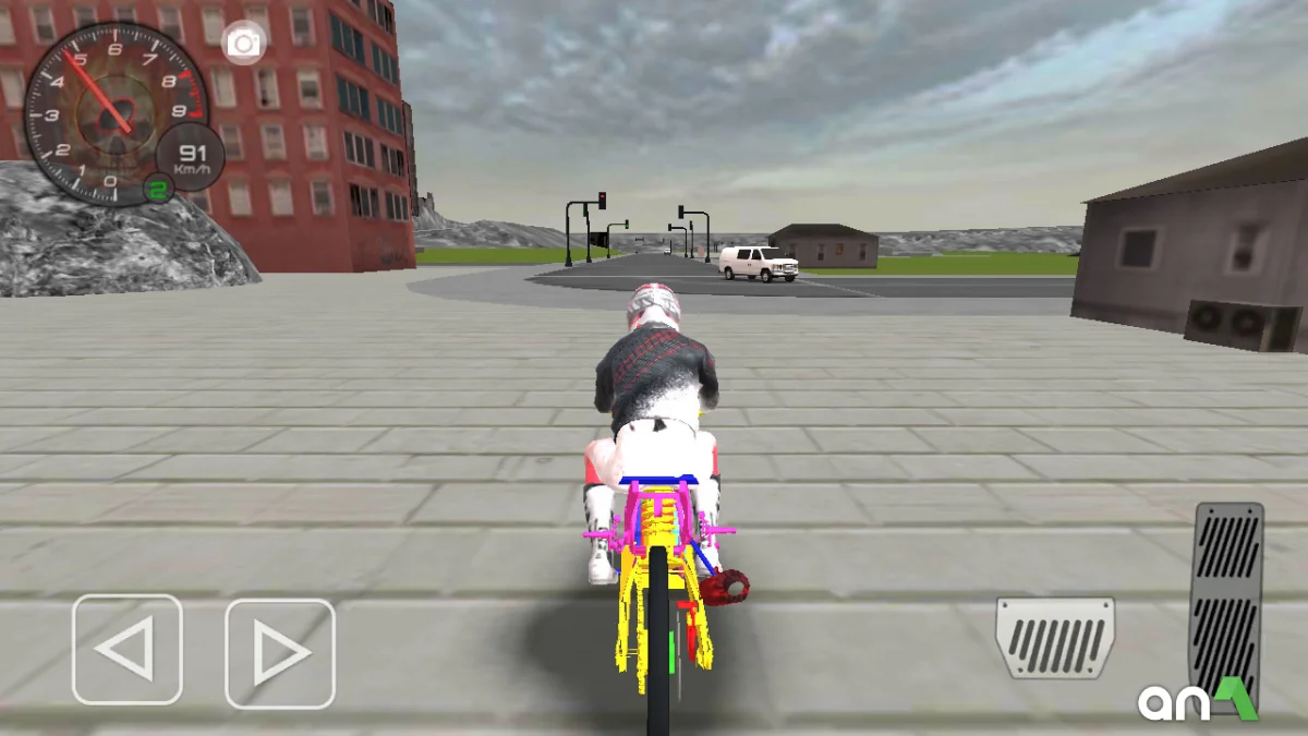 Real Drag Bike Racing Mod APK ảnh chơi game 1