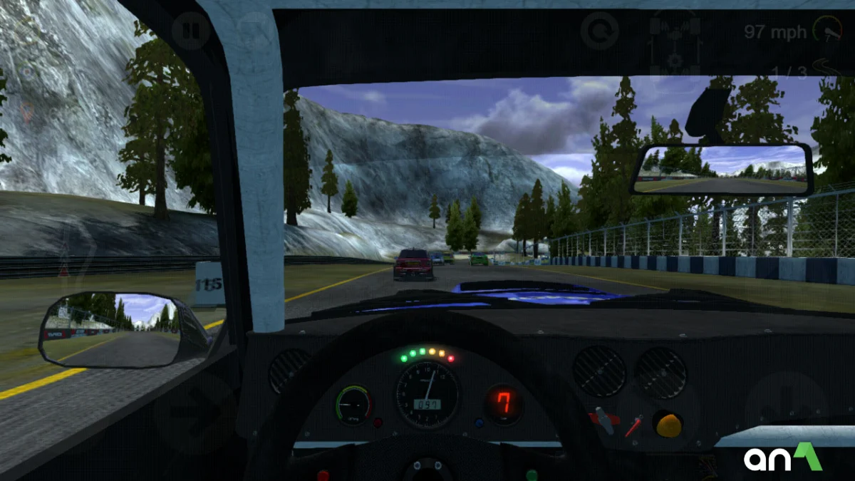 Rush Rally 2 Mod APK ảnh chơi game 2