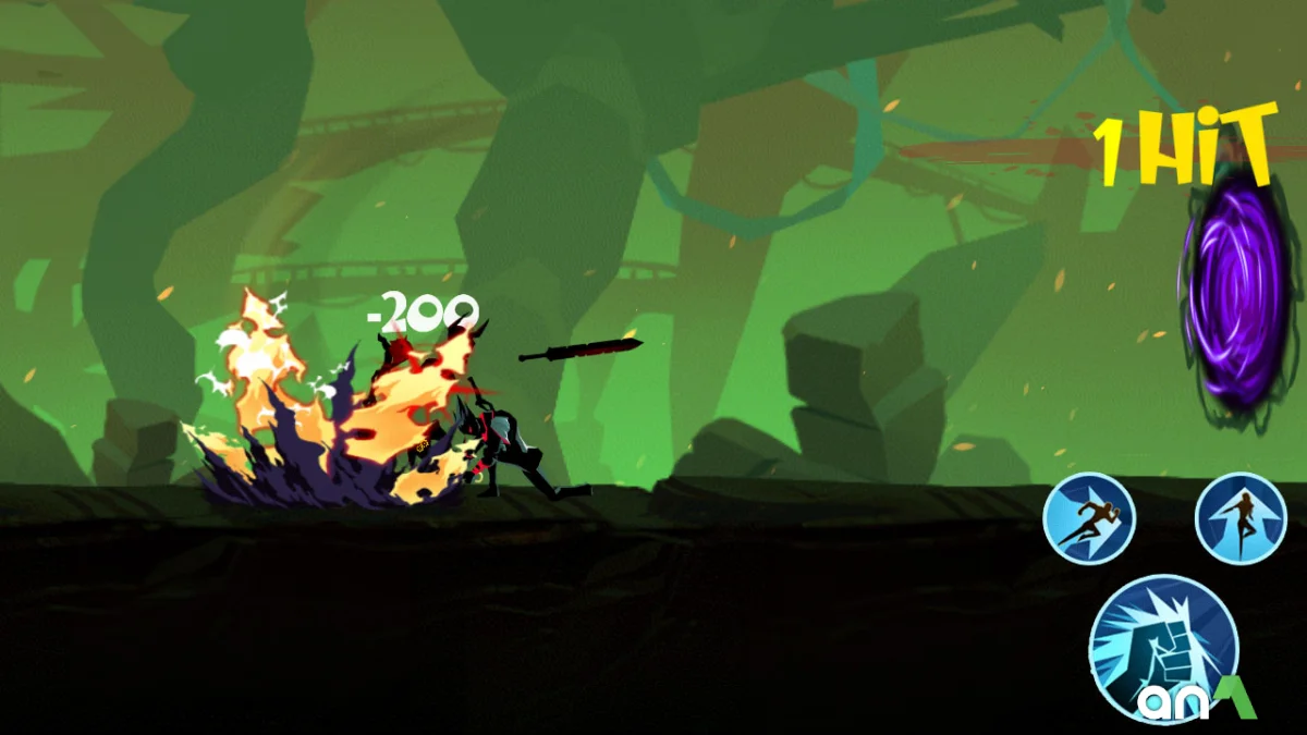Shadow Fighter Mod APK ảnh chơi game 4