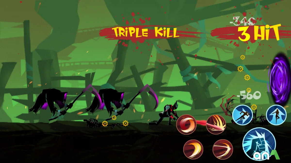 Shadow Fighter Mod APK ảnh chơi game 5