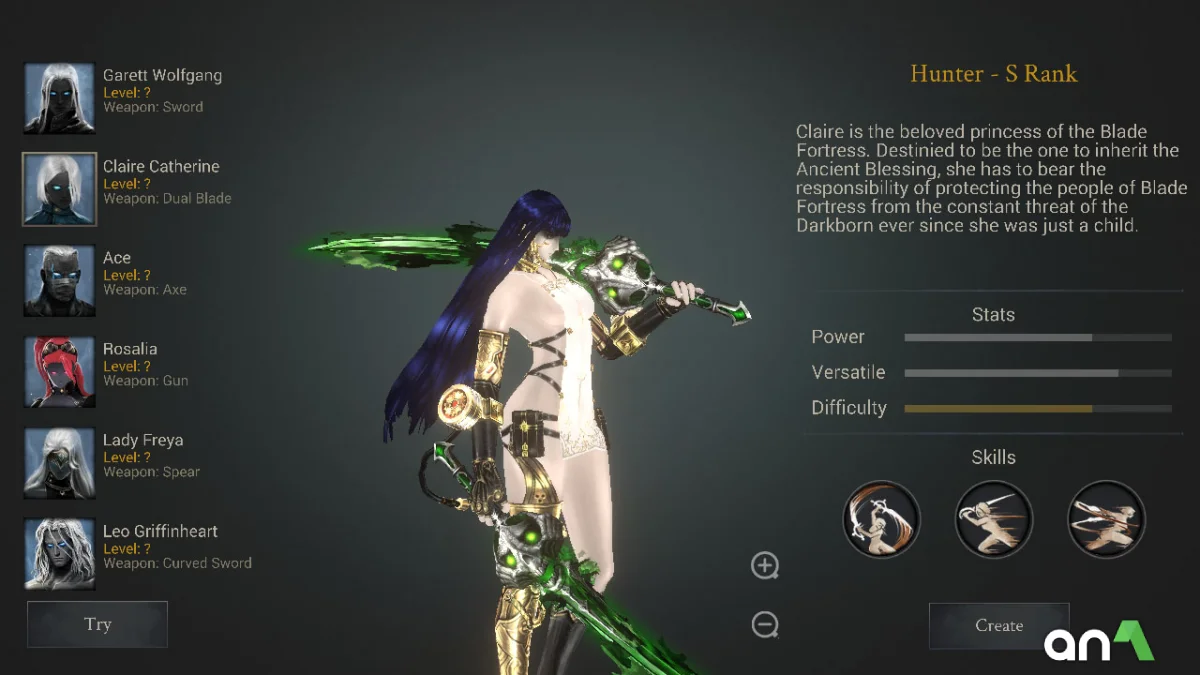 Shadow Hunter Mod APK ảnh chơi game 2