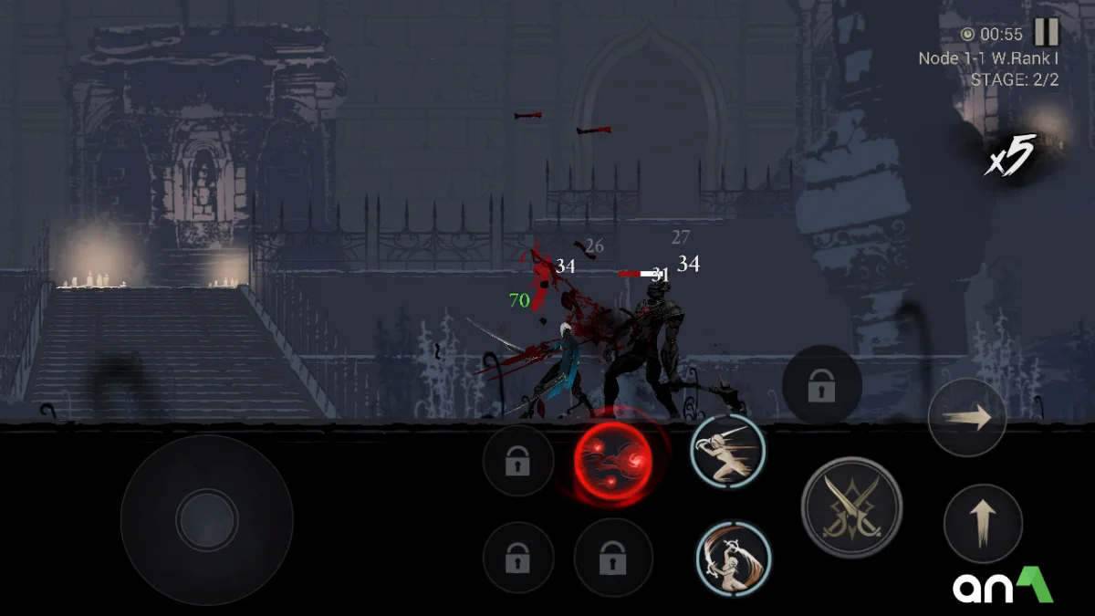 Shadow Hunter Mod APK ảnh chơi game 3