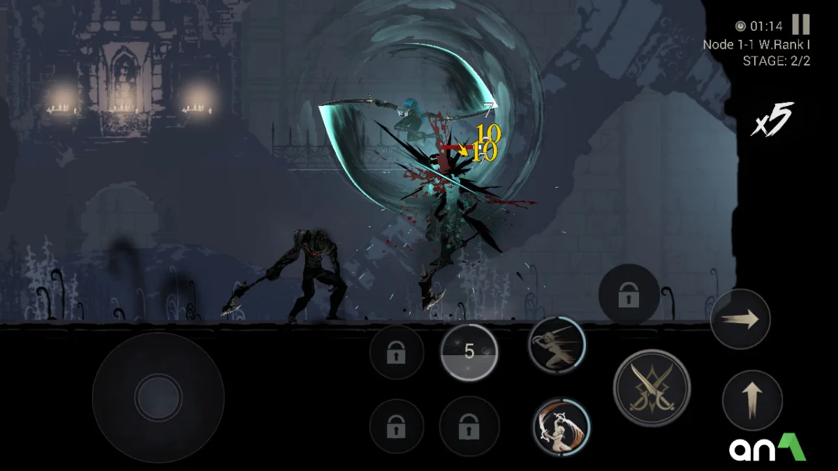Shadow Hunter Mod APK ảnh chơi game 4
