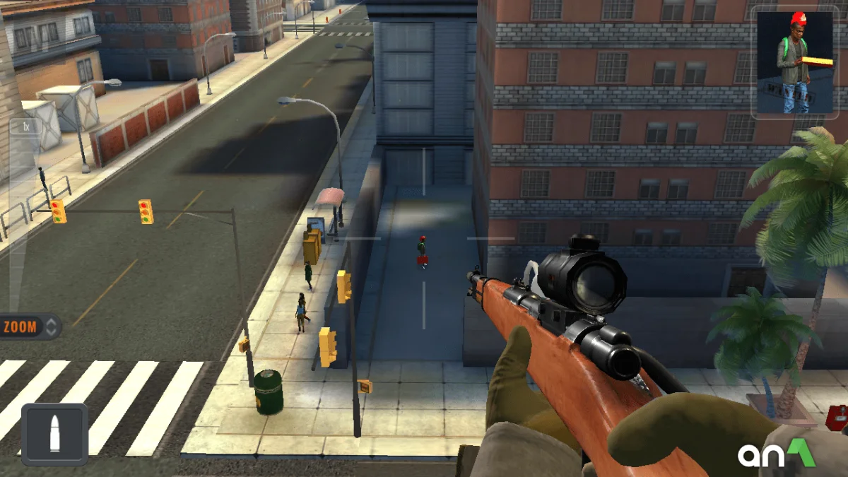 Sniper 3D Mod APK ảnh chơi game 1