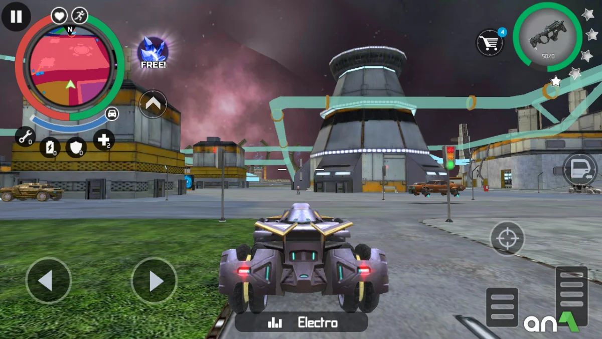 Space Gangster 2 Mod APK ảnh chơi game 3