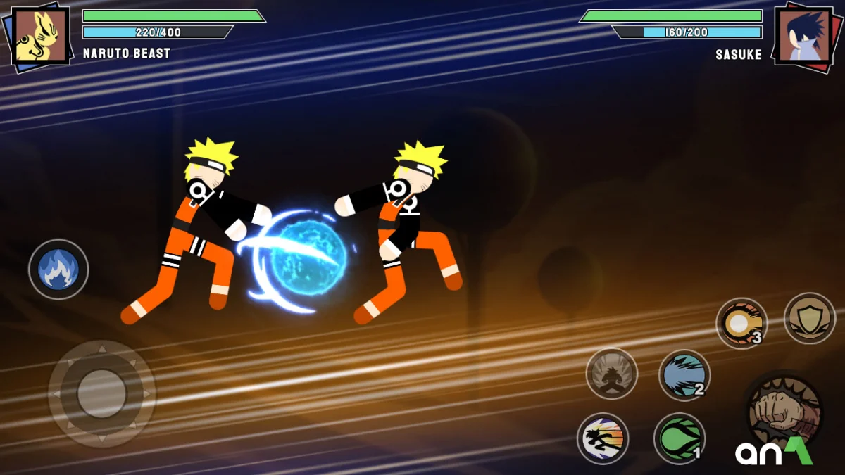Stickman Great War Mod APK ảnh chơi game 1
