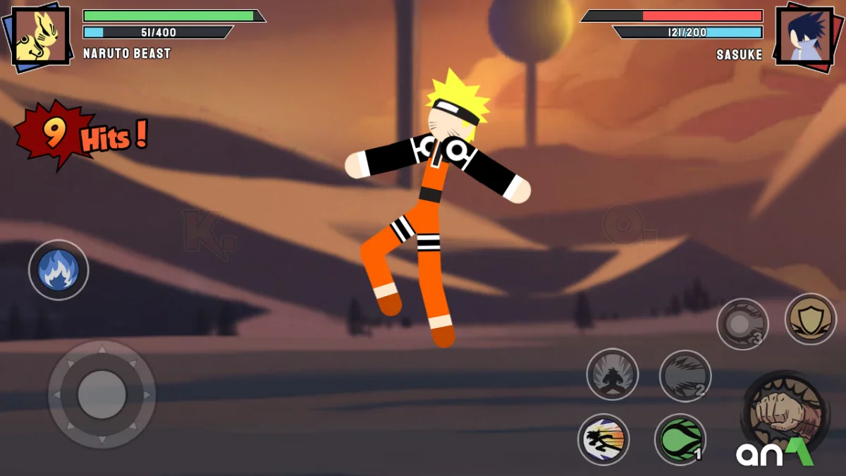 Stickman Great War Mod APK ảnh chơi game 3