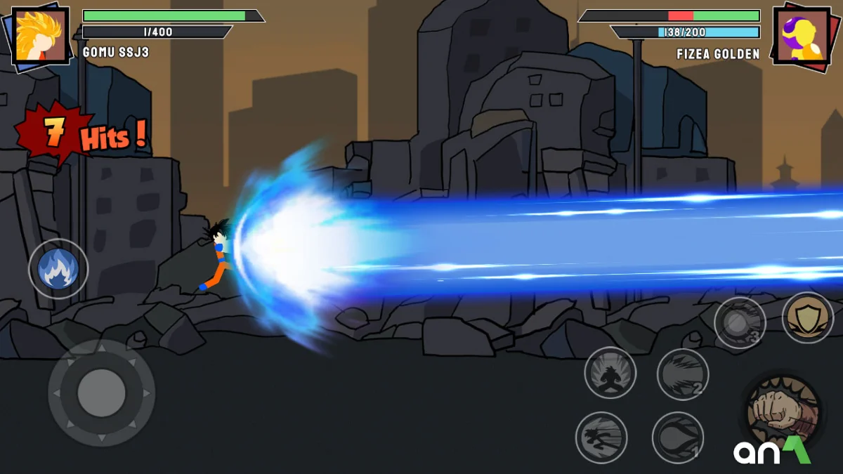 Stickman Warriors Mod APK ảnh chơi game 3