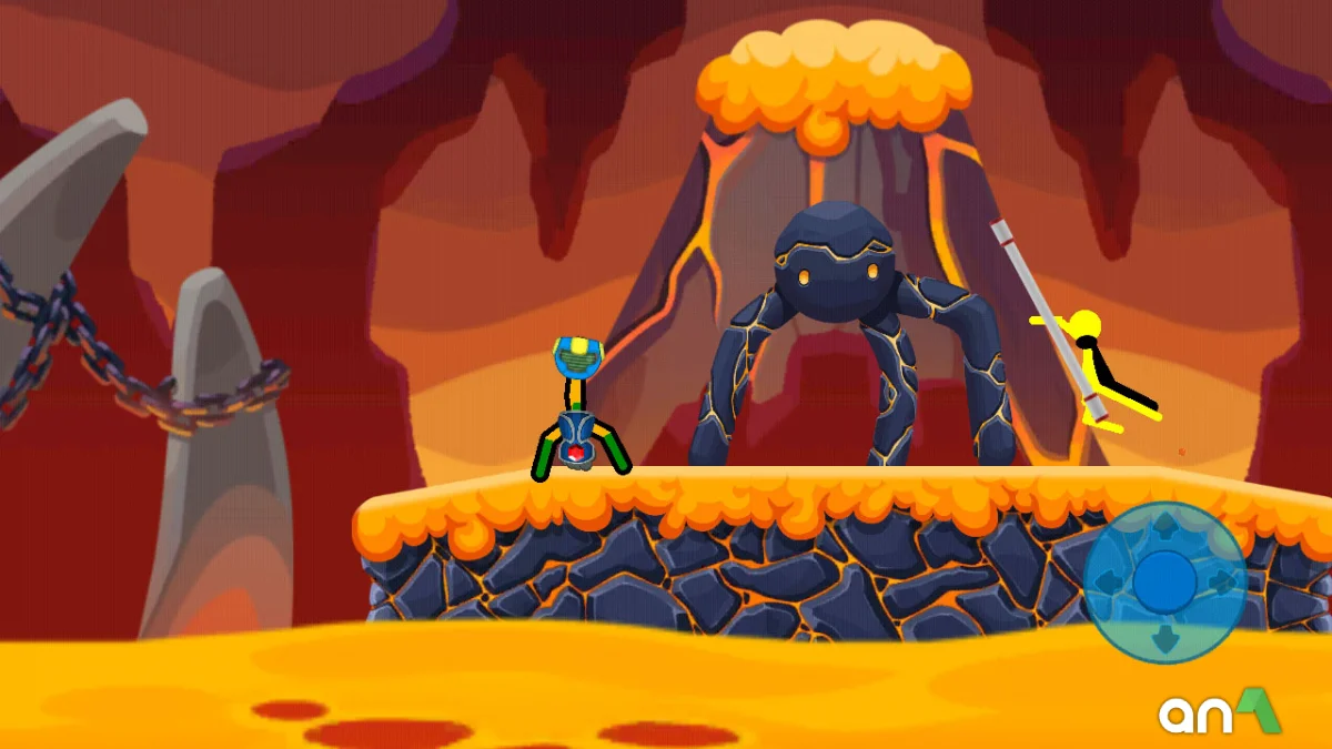 Supreme Duelist Stickman Mod APK ảnh chơi game 1