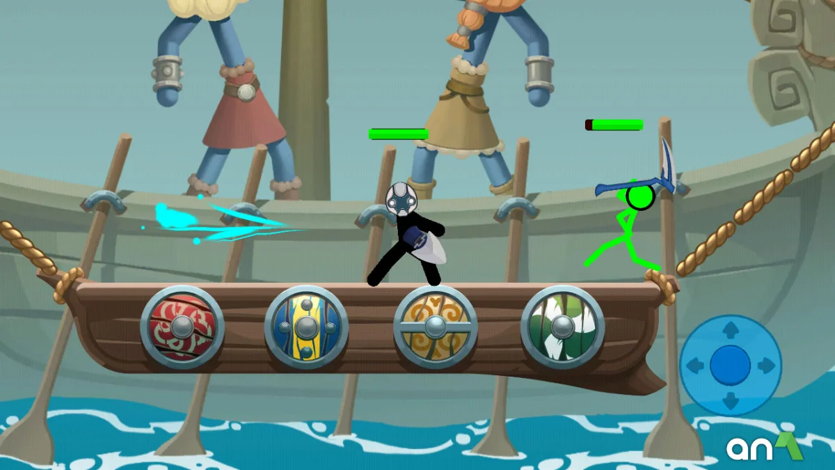 Supreme Duelist Stickman Mod APK ảnh chơi game 3