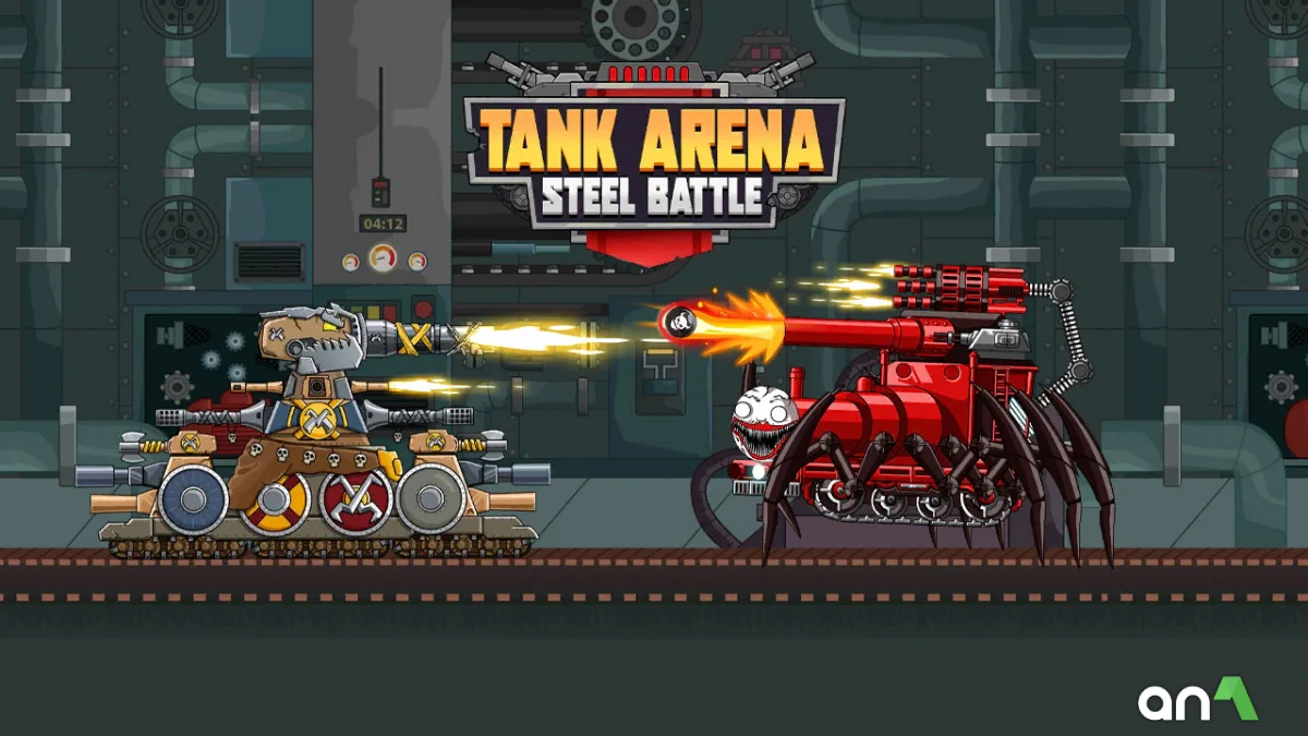 Tank Arena Steel Battle Mod APK ảnh chơi game 1