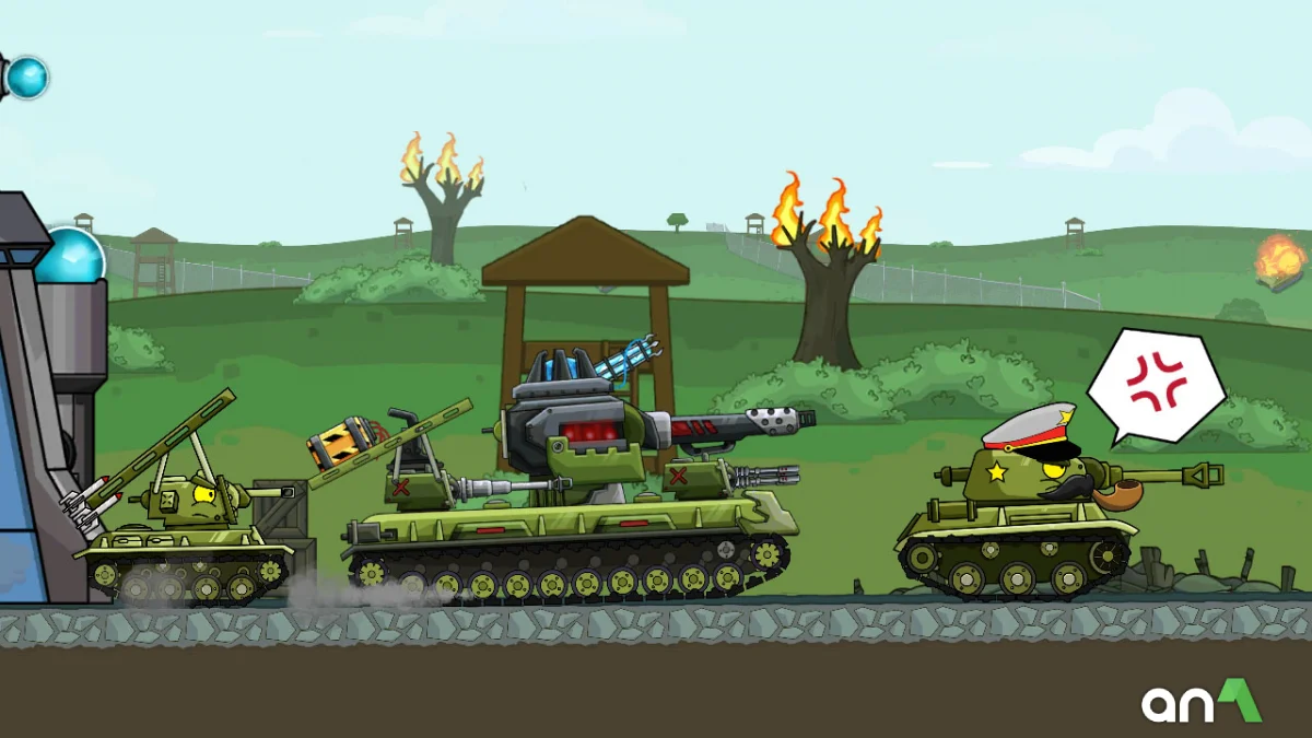 Tank Arena Steel Battle Mod APK ảnh chơi game 2