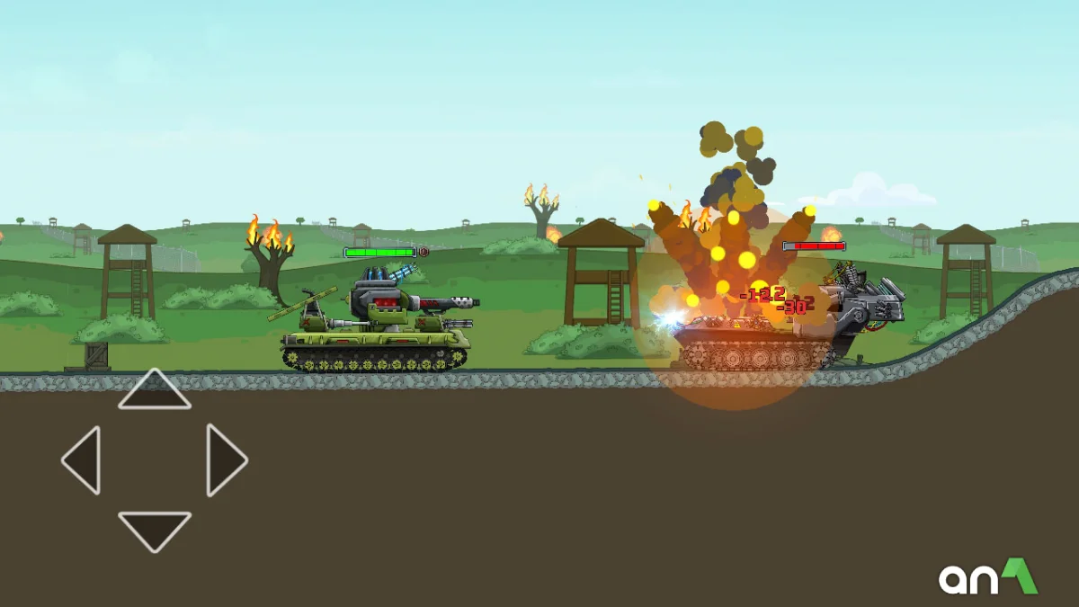 Tank Arena Steel Battle Mod APK ảnh chơi game 4