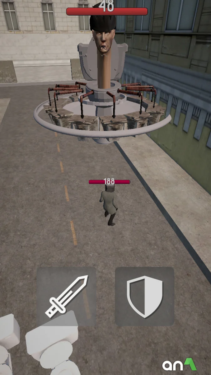 Toilet Fight Mod APK ảnh chơi game 2