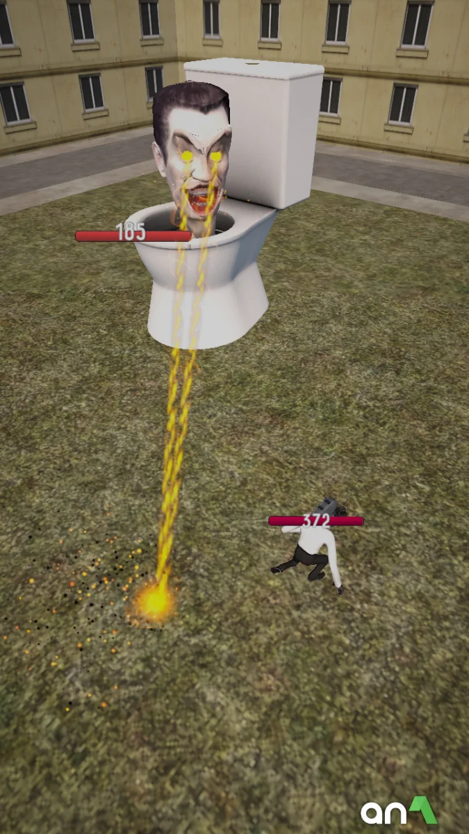 Toilet Fight Mod APK ảnh chơi game 5