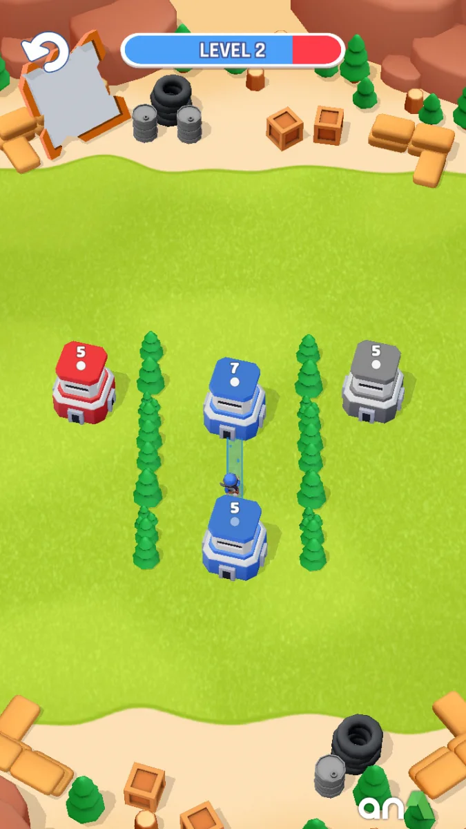 Tower War Mod APK ảnh chơi game 4