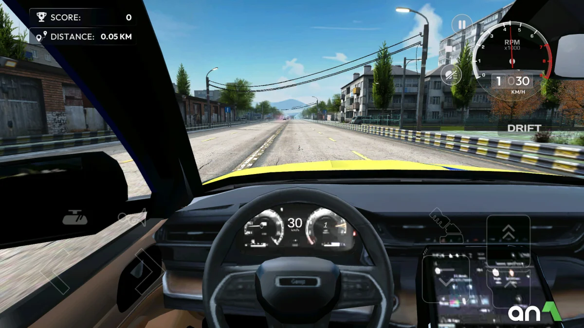 Traffic Racer Russian Village Mod APK ảnh chơi game 3