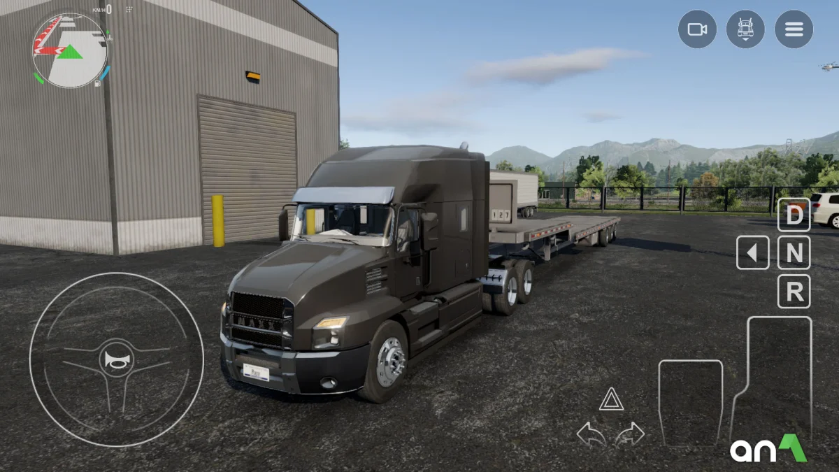 Truck Simulator Big Rigs Mod APK ảnh chơi game 1