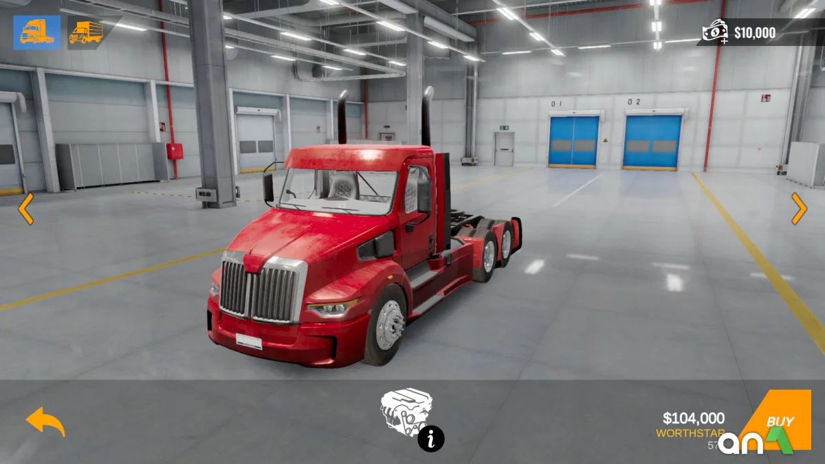 Truck Simulator Big Rigs Mod APK ảnh chơi game 4