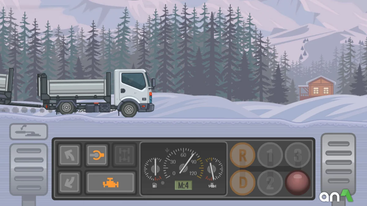 Trucker and Trucks Mod APK ảnh chơi game 1