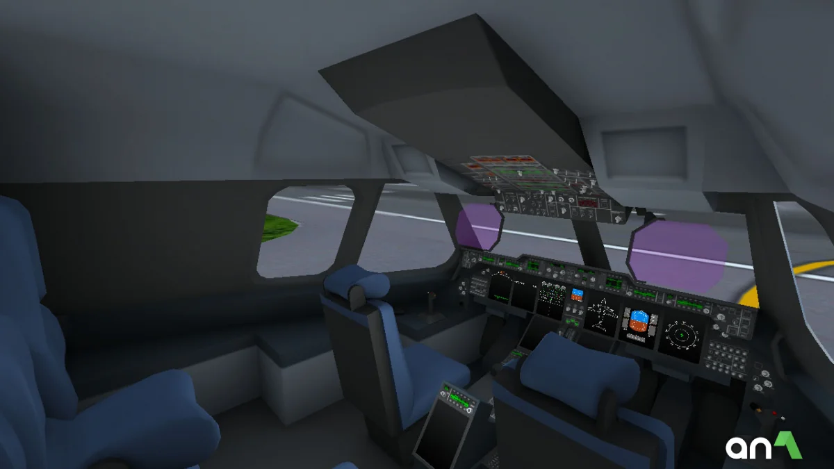 Turboprop Flight Simulator Mod APK ảnh chơi game 2