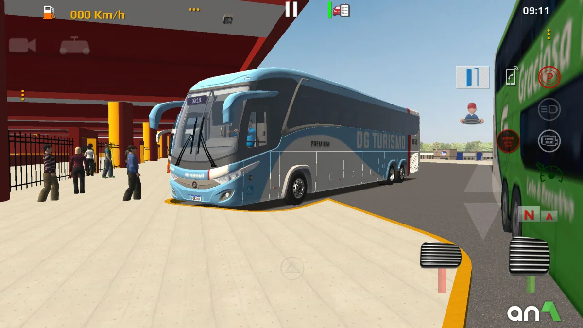 World Bus Driving Simulator Mod APK ảnh chơi game 1