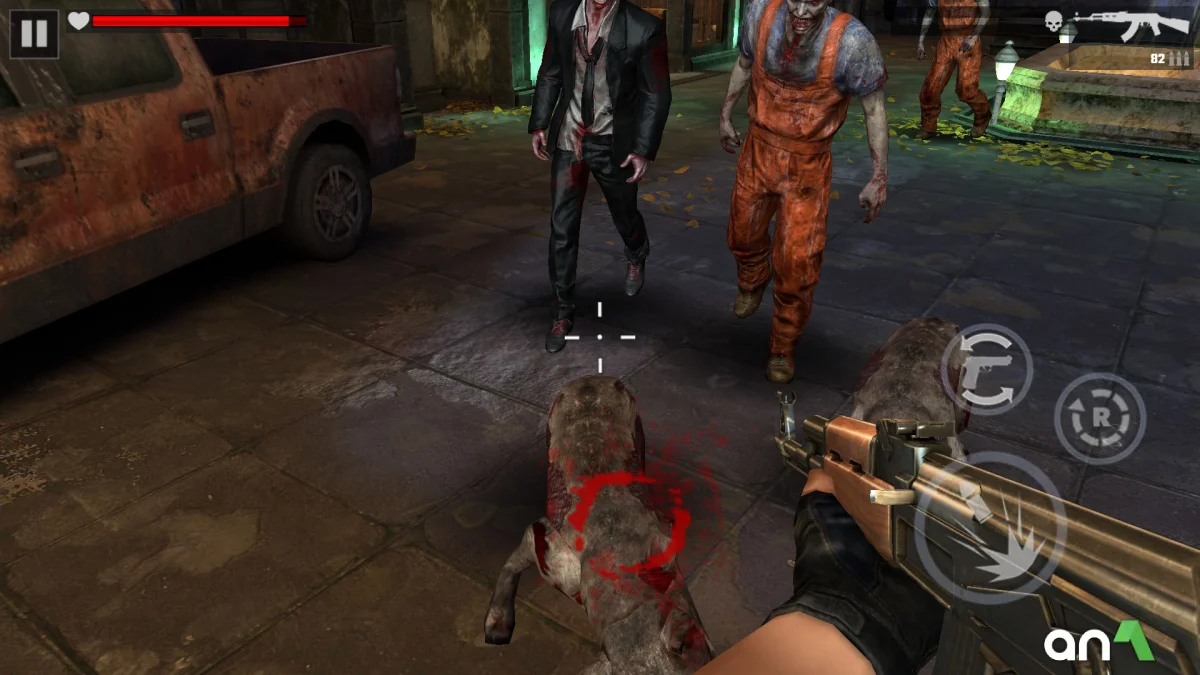 Zombie Fire 3D Mod APK ảnh chơi game 2
