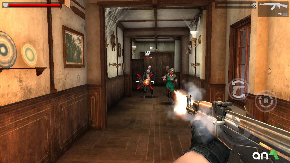 Zombie Fire 3D Mod APK ảnh chơi game 3