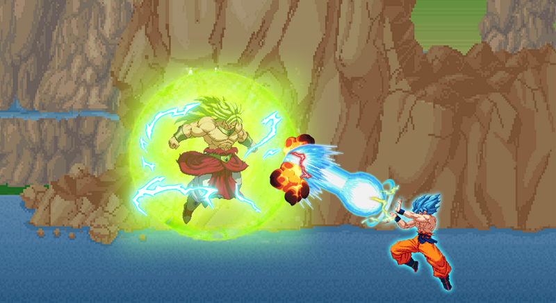 Ban Mod cua Dragon Ball Z Super Goku Battle