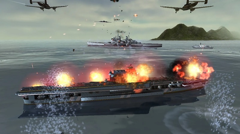 warship battle mod