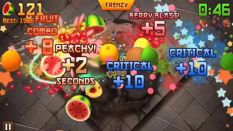 Bản Mod cua Fruit Ninja