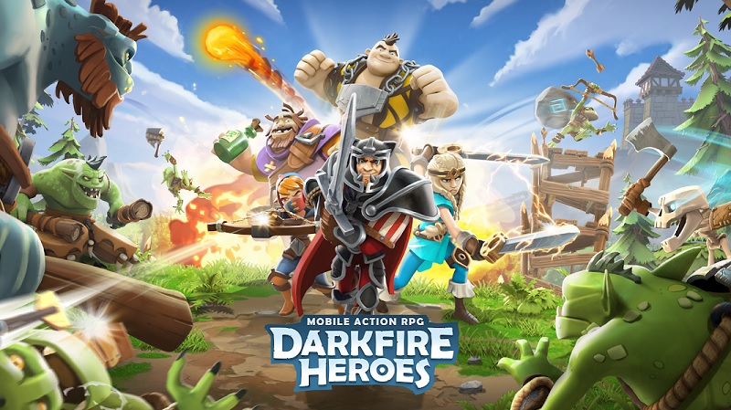 Darkfire Heroes Mod Apk (Mod Vô Hạn Tiền/ Sát thương cao)