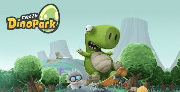 crazy dino park mod apk