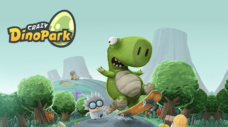 Crazy Dino Park Mod Apk (Mod Vô Hạn Tiền, Vô Hạn Kim Cương)