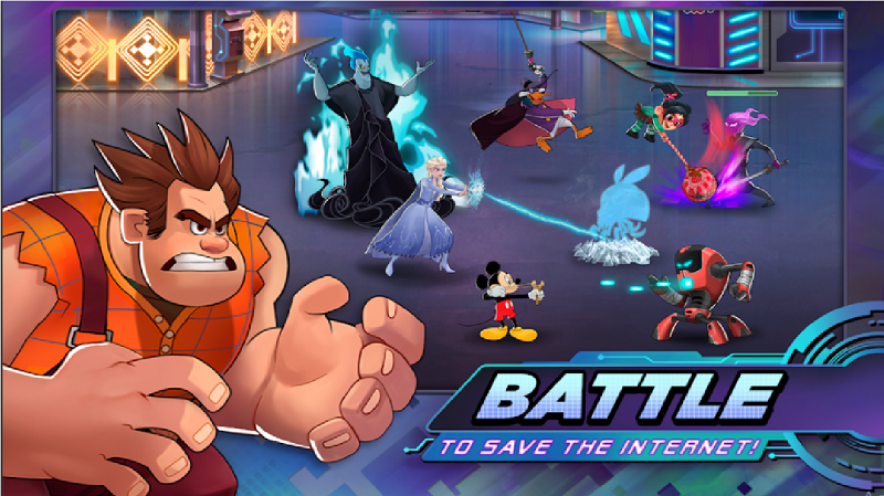 Disney Heroes Mod Apk (Mod Vô Hạn Kỹ Năng, Đóng Băng Kẻ Thù)